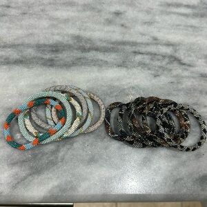 Beaded bracelets!